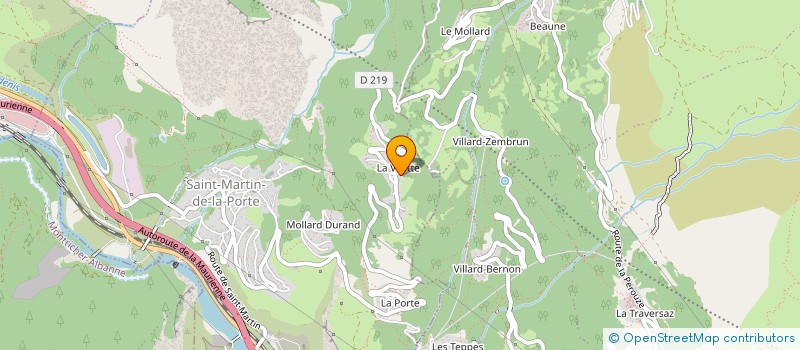 localisation de l'entreprise 824 443 816   SAINT-MARTIN-DE-LA-PORTE