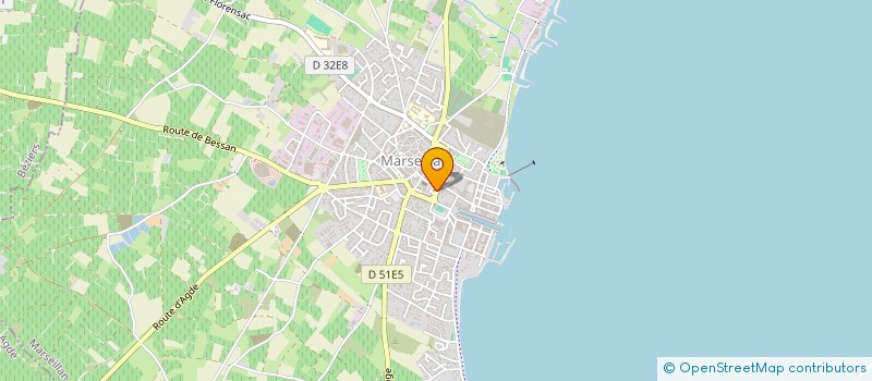 localisation de l'entreprise 824 449 235  à MARSEILLAN