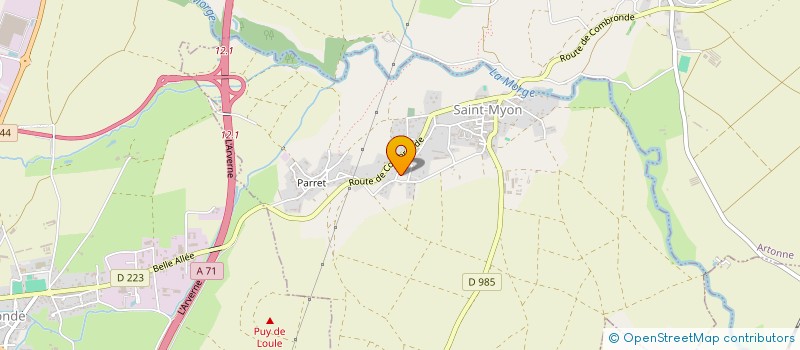 localisation de l'entreprise 824 532 659   SAINT-MYON