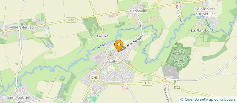 localisation de l'entreprise 824 572 523   CREULLY SUR SEULLES