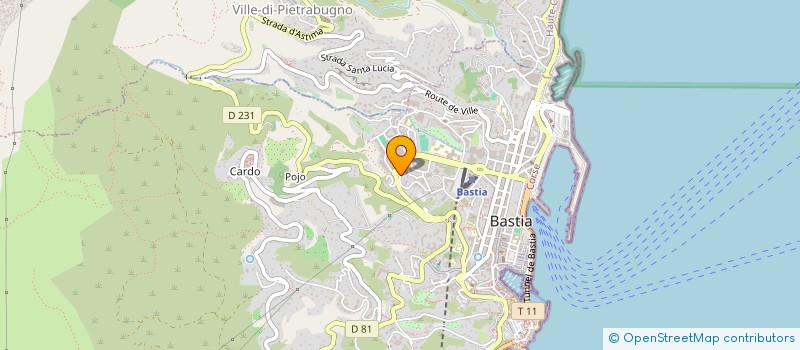 localisation de l'entreprise 824 577 720 à BASTIA
