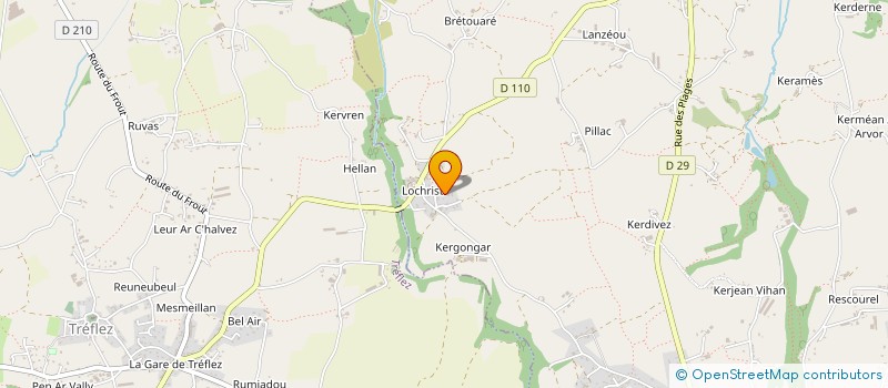 localisation de l'entreprise 824 620 595   PLOUNEVEZ-LOCHRIST