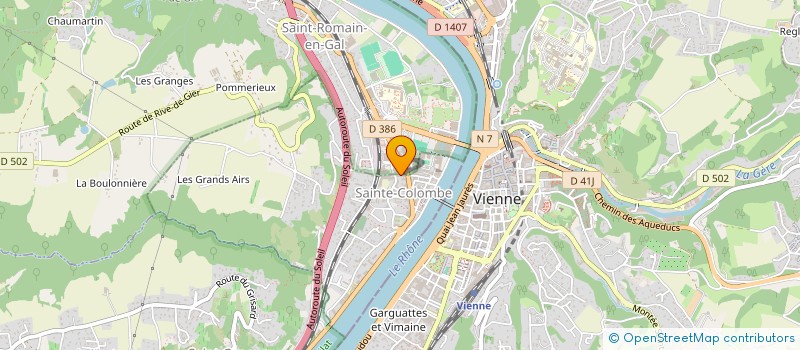 localisation de l'entreprise 824 669 626   SAINT-ROMAIN-EN-GAL