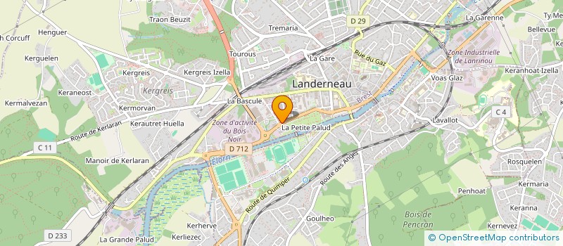 localisation de l'entreprise 824 680 706   LANDERNEAU