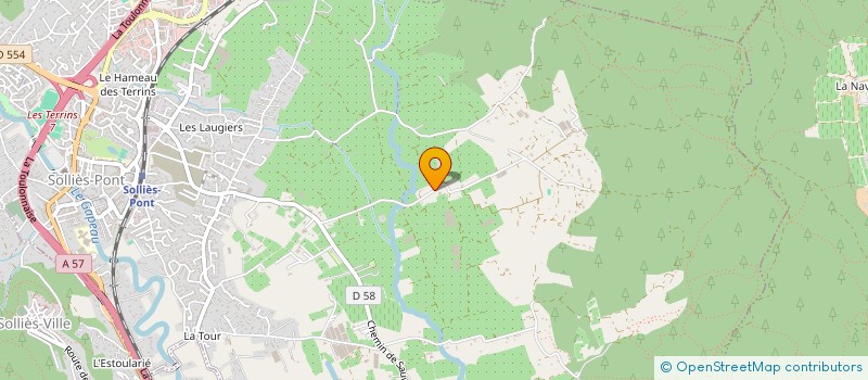 localisation de l'entreprise 824 692 289   SOLLIES-PONT