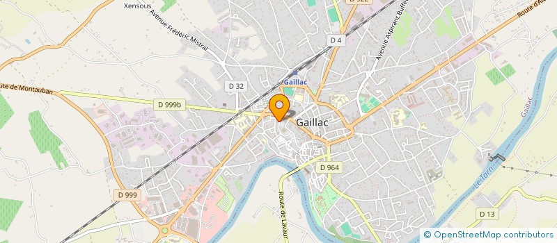 localisation de l'entreprise 824 706 170   GAILLAC
