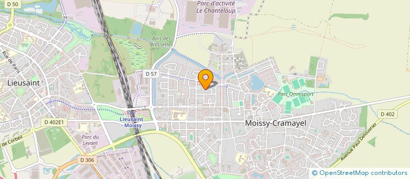localisation de l'entreprise 824 708 986 à MOISSY-CRAMAYEL