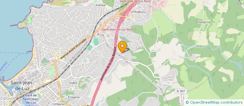 localisation de l'entreprise 824 711 204   HENDAYE