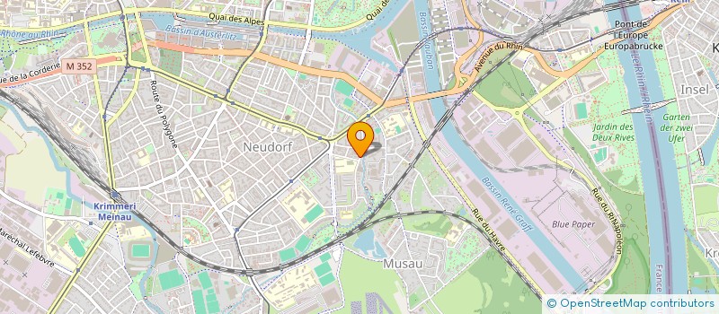 localisation de l'entreprise 824 733 448 à STRASBOURG