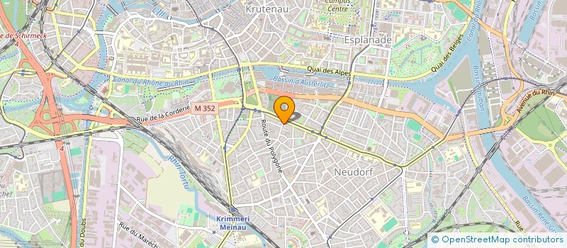 localisation de l'entreprise 824 733 455 à STRASBOURG