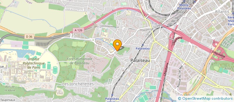 localisation de l'entreprise 824 734 131 à PALAISEAU