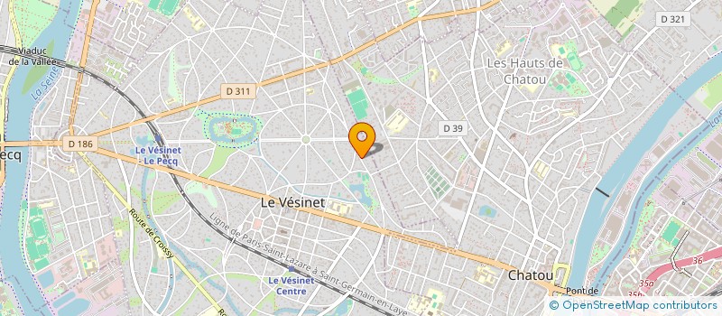 localisation de l'entreprise 824 762 025   LE VESINET