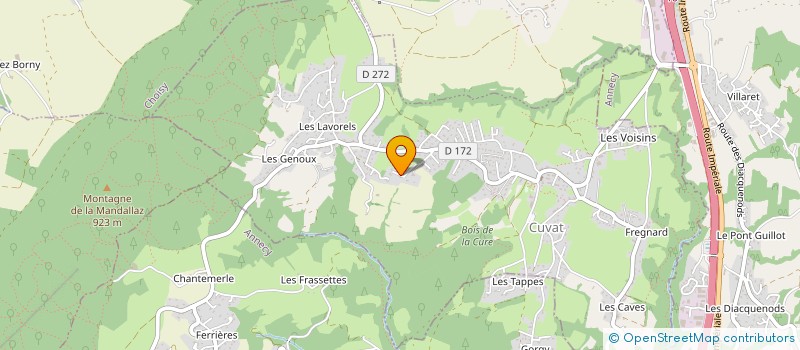 localisation de l'entreprise 824 763 916 à ANNECY