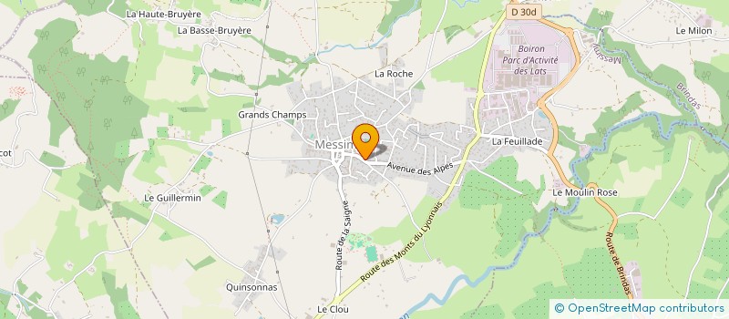 localisation de l'entreprise 824 791 313   MESSIMY