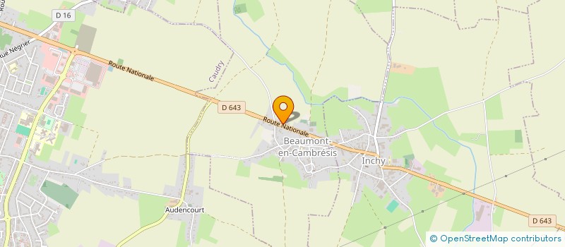 localisation de l'entreprise 824 820 724 à BEAUMONT-EN-CAMBRESIS