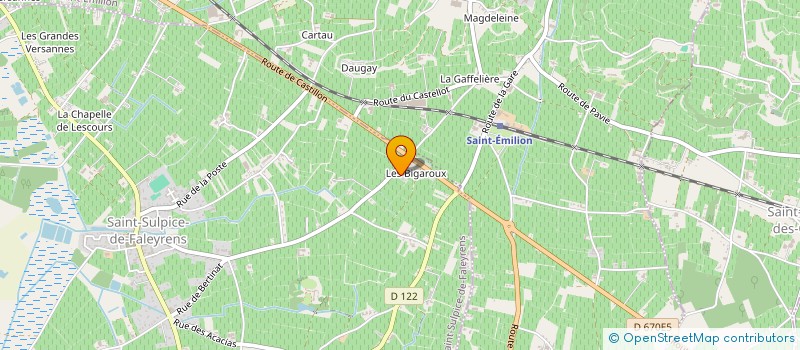 localisation de l'entreprise 824 825 079  à LIBOURNE