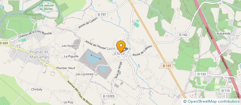 localisation de l'entreprise 824 828 347   SAINT-GENES-DE-FRONSAC