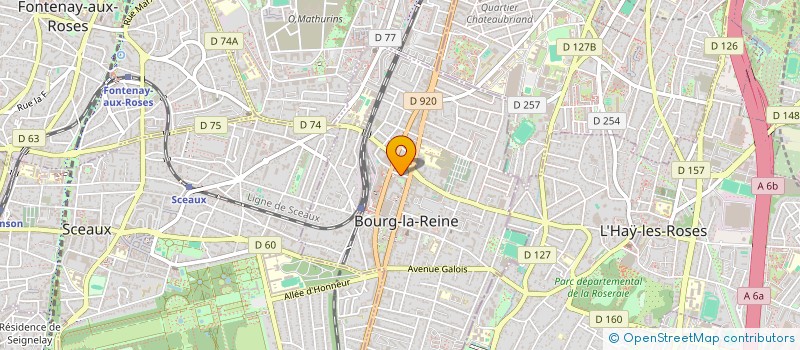 localisation de l'entreprise 824 847 735 à BOURG-LA-REINE