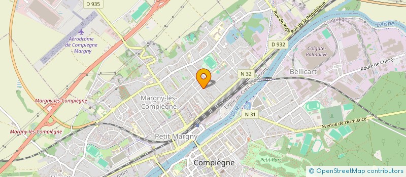 localisation de l'entreprise 824 852 073   MARGNY-LES-COMPIEGNE