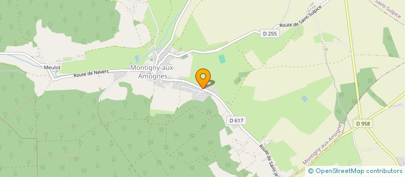 localisation de l'entreprise 824 853 329   MONTIGNY-AUX-AMOGNES