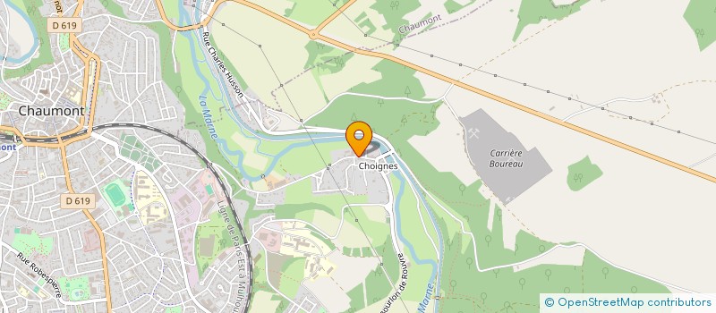 localisation de l'entreprise 824 858 104   CHAUMONT