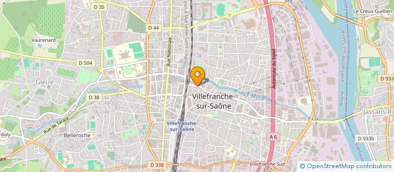 localisation de l'entreprise 824 866 206   BELLEVILLE-EN-BEAUJOLAIS