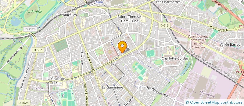 localisation de l'entreprise 824 874 184  à CAEN