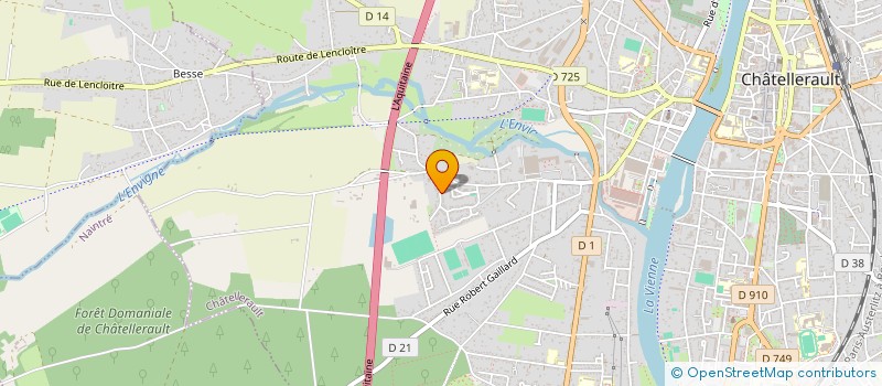 localisation de l'entreprise 824 884 381   CHATELLERAULT