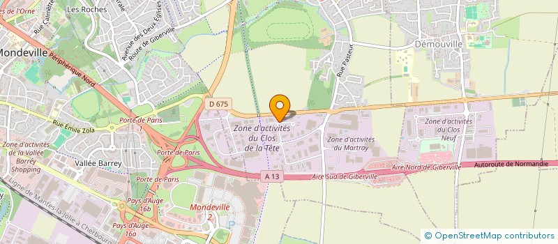 localisation de l'entreprise 824 894 554   MONTILLIERES-SUR-ORNE