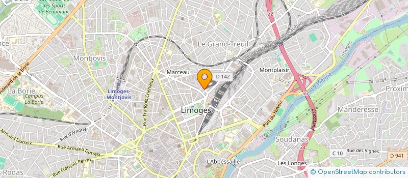 localisation de l'entreprise 824 922 181  à LIMOGES