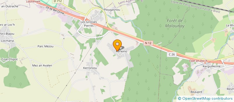 localisation de l'entreprise 824 957 005   GURUNHUEL