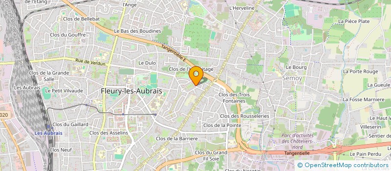 localisation de l'entreprise 824 963 508 à FLEURY-LES-AUBRAIS