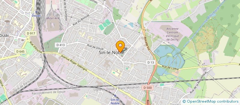 localisation de l'entreprise 824 989 602   SIN-LE-NOBLE