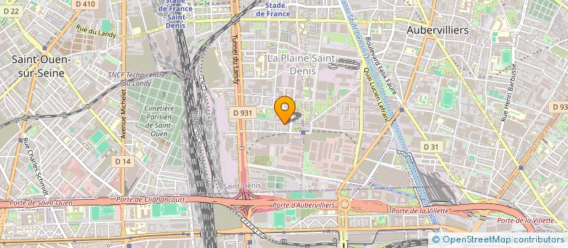 localisation de l'entreprise 825 003 767   AUBERVILLIERS