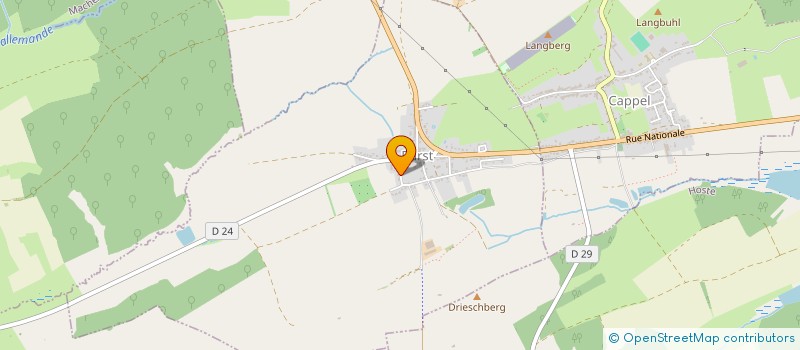 localisation de l'entreprise 825 004 815   BARST