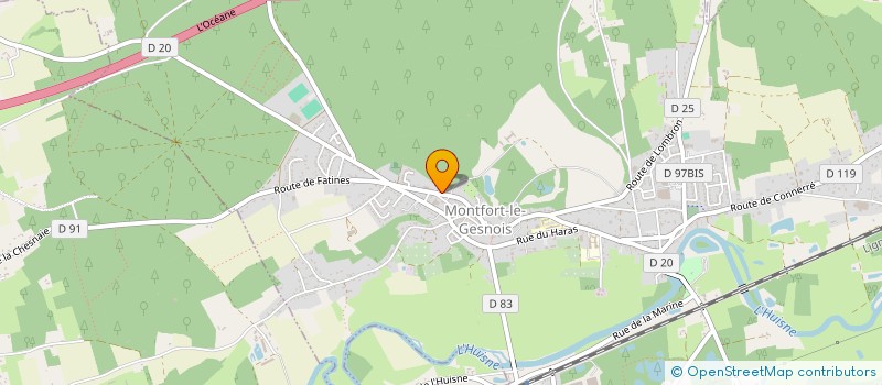 localisation de l'entreprise 825 021 876   MONTFORT-LE-GESNOIS