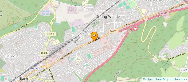 localisation de l'entreprise 825 034 085   SAINT-AVOLD