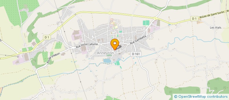 localisation de l'entreprise 825 039 613   SAINT-CHRISTOPHE-ET-LE-LARIS