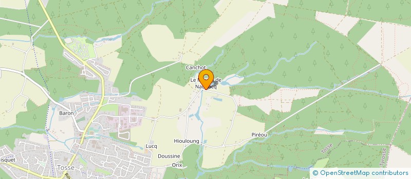 localisation de l'entreprise 825 058 027   TOSSE