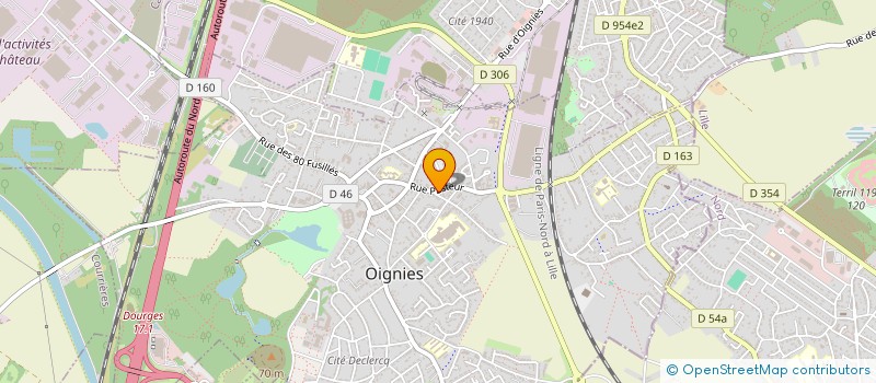 localisation de l'entreprise 825 081 854   OIGNIES