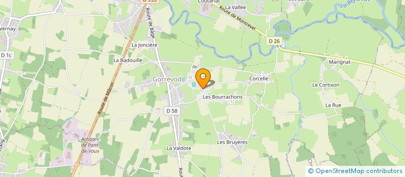 localisation de l'entreprise 825 084 296 à GORREVOD