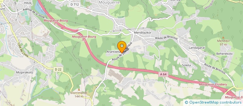 localisation de l'entreprise 825 086 200   MOUGUERRE