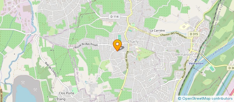 localisation de l'entreprise 825 119 456   VERNAISON