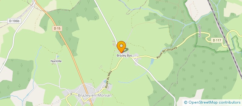 localisation de l'entreprise 825 134 265   BRAZEY-EN-MORVAN