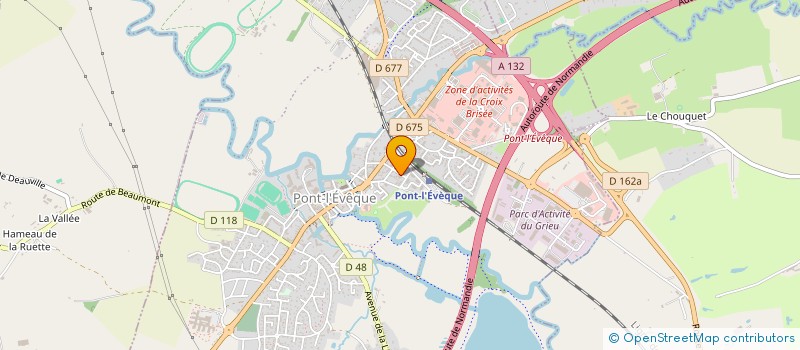 localisation de l'entreprise 825 155 351   PONT-L'EVEQUE