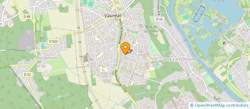 localisation de l'entreprise 825 158 157   VAUREAL