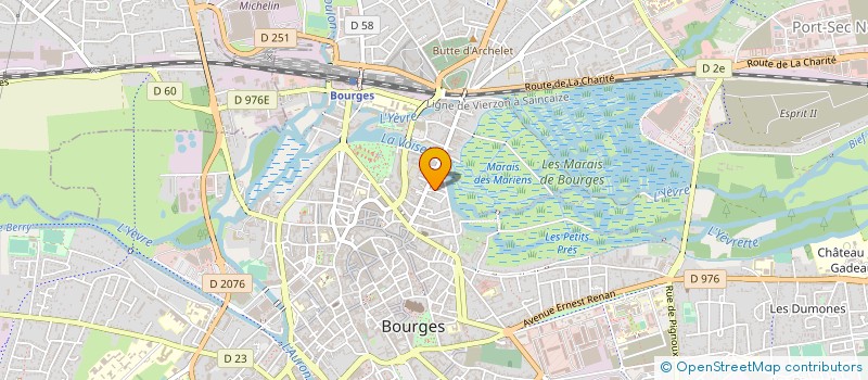 localisation de l'entreprise 825 165 343   BOURGES