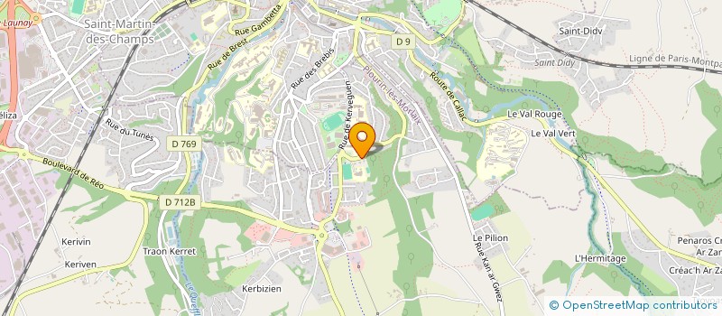 localisation de l'entreprise 825 171 523  à BREST