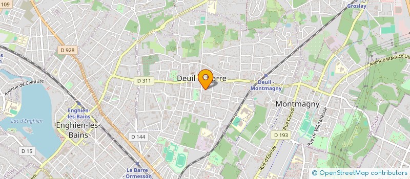 localisation de l'entreprise 825 171 804   DEUIL-LA-BARRE