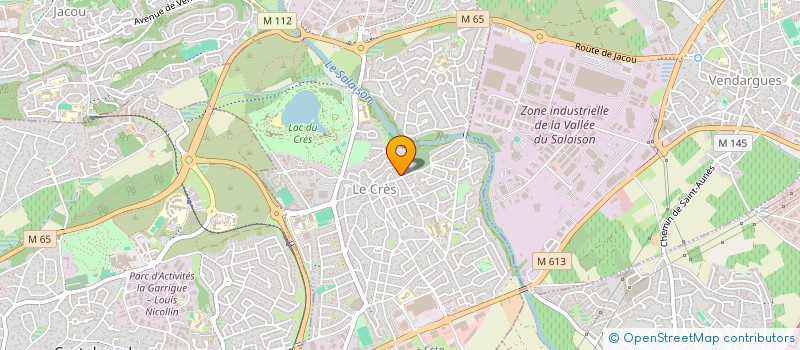 localisation de l'entreprise 825 182 553 à LE CRES